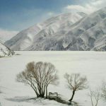  طبیعت زمستانی دریاچه گهر نگین اشترانکوه