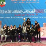 دختران لرستان نایب قهرمان جودو جوانان کشور شدند