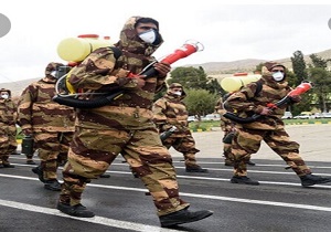 برگزاری رژه خدمت به مناسبت روز ارتش در لرستان