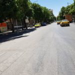 مرکز استان و نبود خط‌کشی در بسیاری از خیابان‌ها برای رانندگی!