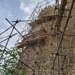 پایان مرمت اضطراری آسیب های بیرونی قلعه فلک الافلاک