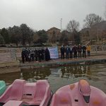 برگزاری مسابقات قایقرانی گرامیداشت سالگرد شهادت سردار سلیمانی در خرم‌آباد